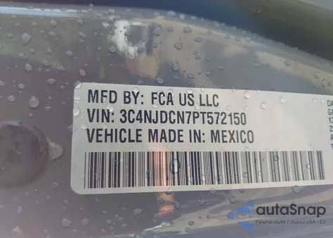 2023 Jeep Compass Limited 4X4 из США, поврежденный, VIN 3C4NJDCN7PT572150